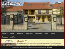 Tablet Screenshot of elcaminohotel.sk